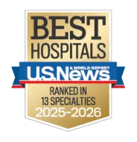 US News Ranked 13 specialities